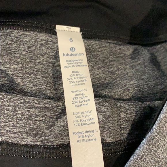 Lululemon Inspire Tight II Heather Grey Luxtreme - Picture 7 of 7